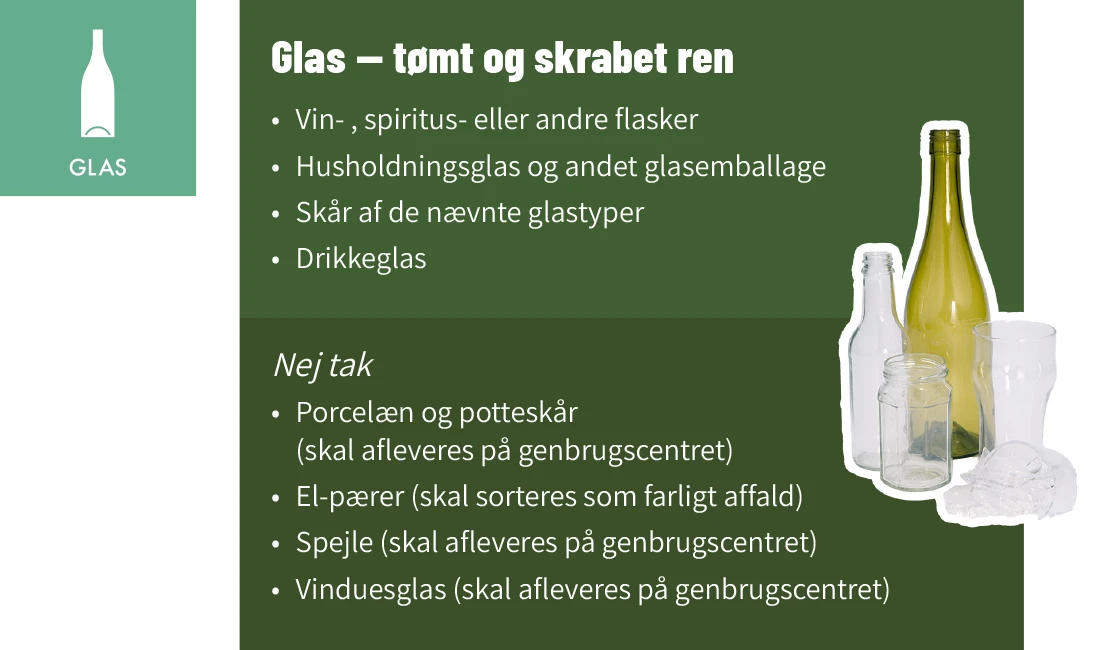 eksempel på affaldssortering